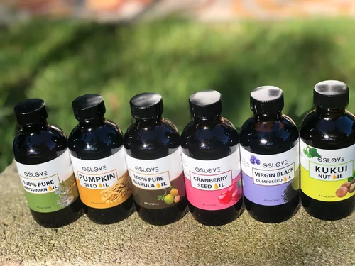 Vista 5 de OSLOVE - Aceite de semilla de arándano sin refinar de 4 onzas, prensado en frío, extraído de semillas de arándano, gran hidratante para piel