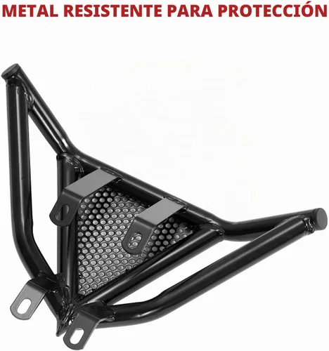 Vista 5 de A & UTV PRO Protector de parachoques delantero, compatible con Yamaha Raptor 700 / 700R 2006-2023, accesorios protectores de parachoques Brushguard