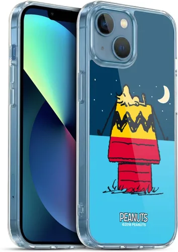 Vista 276 de Head Case Designs Officially Licensed Peanuts Charlie & Woodstock Nap Halfs and Laughs Gel Case [Military Grade Protection] Compatible with Apple