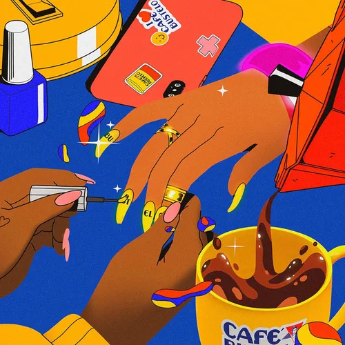 Vista 4 de Café Bustelo Espresso Style Café instantáneo tostado oscuro, 7.05 onzas