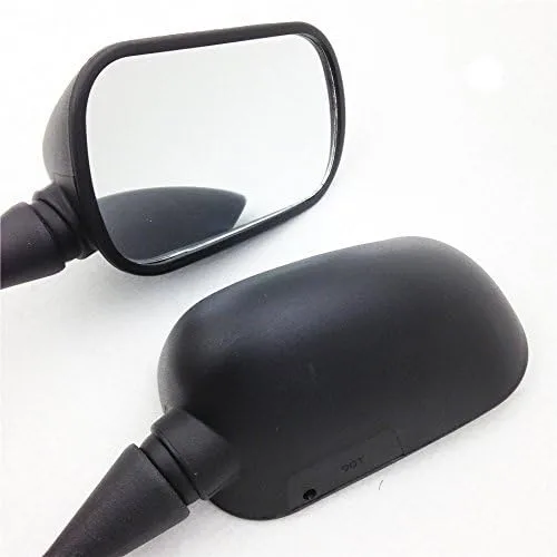 Vista 2 de Espejo de motocicleta para CBR 954 RR / 929 RR 2000-2003 Negro OEM Stock Style Racing Mirrors - Set izquierdo y derecho