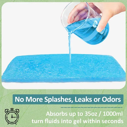 Vista 7 de Bolsas desechables para cómoda de mesita de noche con almohadilla súper absorbente, paquete de 50 bolsas desechables, ajuste universal para todas