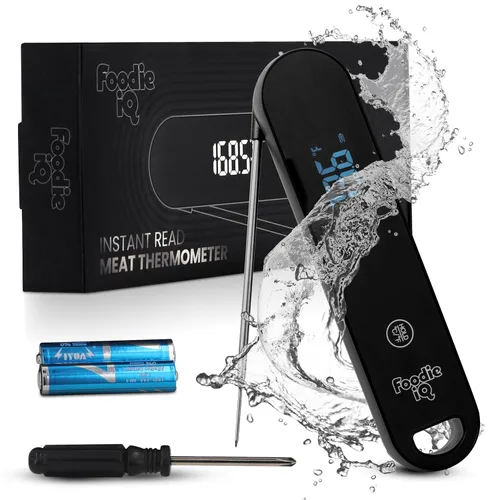 Vista 7 de Termómetro digital profesional para alimentos, tiempo de respuesta de <1 segundo, precisión de ± 0.5 °F, impermeable IP67, magnético, termómetro