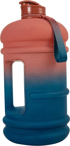 Vista 16 de TOOFEEL Botellas de agua de 2 litros – Botella de agua de medio galón sin BPA – Ideal para gimnasio, jarra de agua grande, botella deportiva