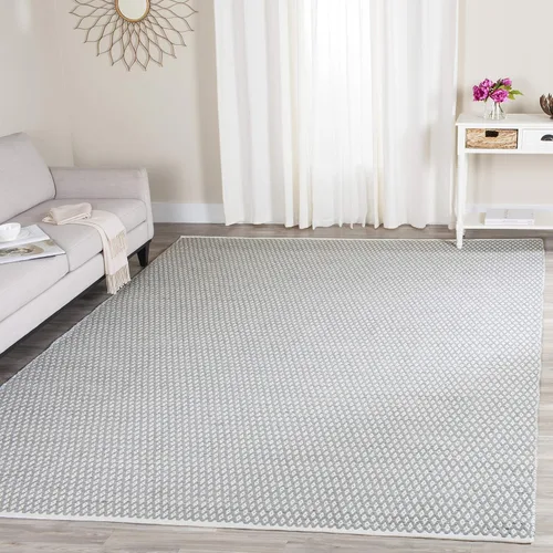 Vista 27 de Safavieh Boston - Colección BOS685A - alfombra de área de algodón, hecha a mano, color café, Algodón, Anaranjado