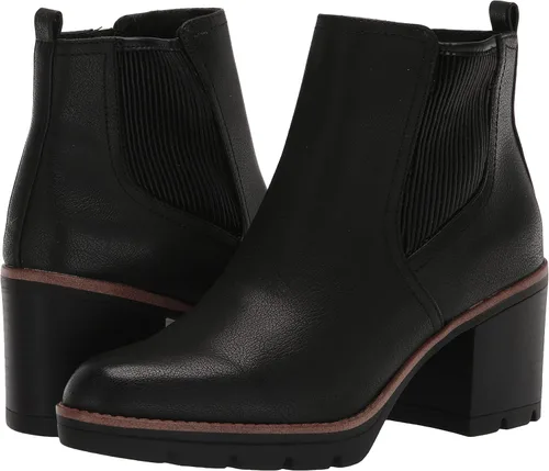 Vista 7 de Naturalizer Womens Madalynn Gore Lug Sole Heeled Ankle Bootie