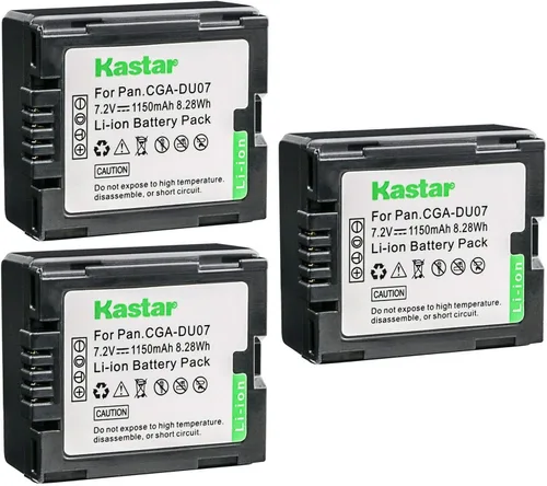 Vista 5 de Kastar Paquete de 1 batería de repuesto para Panasonic VDR-D200, VDR-D210, VDR-D220, VDR-D230, VDR-D250, VDR-D258, VDR-D300, VDR-D308, VDR-D310