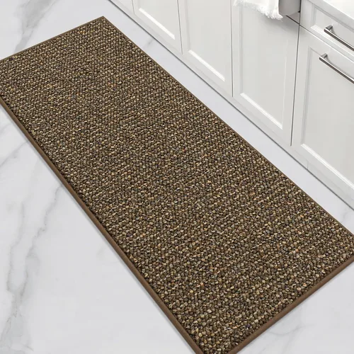 Vista 44 de BEQHAUSE Alfombras de cocina de 20 x 32 pulgadas, antideslizantes, para piso, súper absorbentes y resistentes a las manchas, lavables a máquina