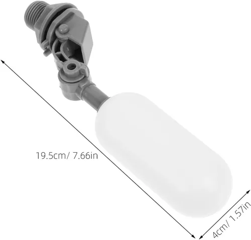 Vista 2 de DOITOOL 2pcs Dn15 Float Valve for Water Tank Automatic Water Supply Control Valve with Adjustable Arm Low Pressure Mini Float for Livestock Trough