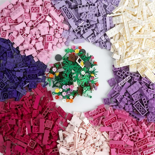 Vista 15 de HUIZDQ 200 piezas de ladrillos de construcción pequeños clásicos, bloques de construcción de 2 x 4, juguetes de construcción creativos STEM, azul