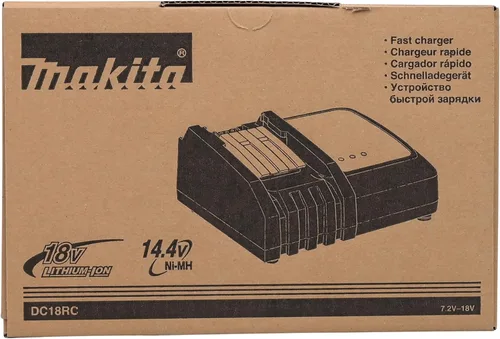 Vista 7 de Makita DC18RC Cargador 7.2-18V salida, 120V entrada, nuevo