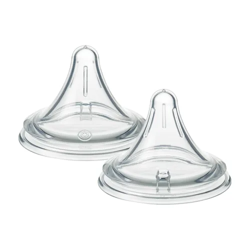 Vista 8 de Tommee Tippee Pezones triangulares de cierre profundo Natural Start