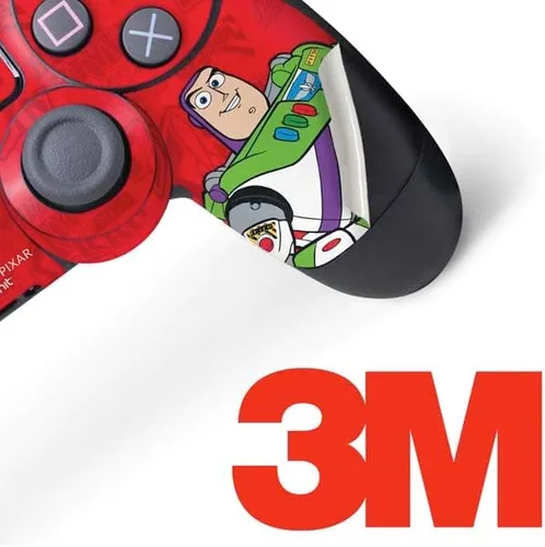 Vista 27 de Skinit Calcomanía para juegos compatible con PS4 Pro/Slim Controller, diseño oficial de Disney Toy Story Alien Collage