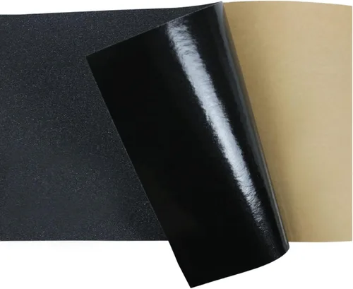 Vista 4 de Black Diamond Longboard - Cinta adhesiva para monopatín, color negro, 48 pulgadas