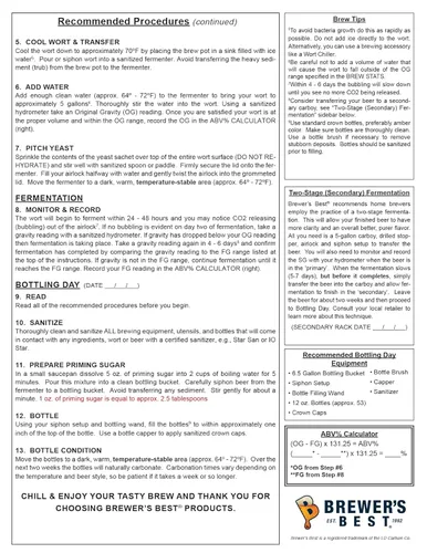 Vista 4 de American Cream Ale Homebrew Kit de ingredientes de cerveza