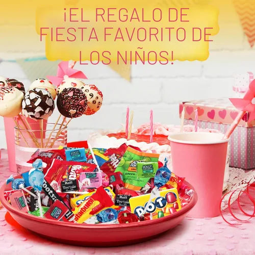 Vista 5 de Paquete surtido de dulces a granel ~ 100 piezas, 2 libras envueltas individualmente surtidos