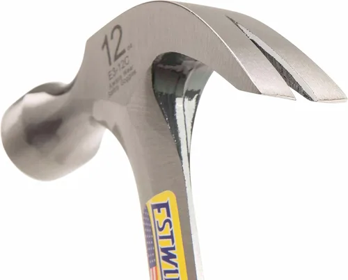 Vista 4 de ESTWING Martillo - Garra curva de 12 onzas con cara suave y agarre de reducción de golpes, E3-12C