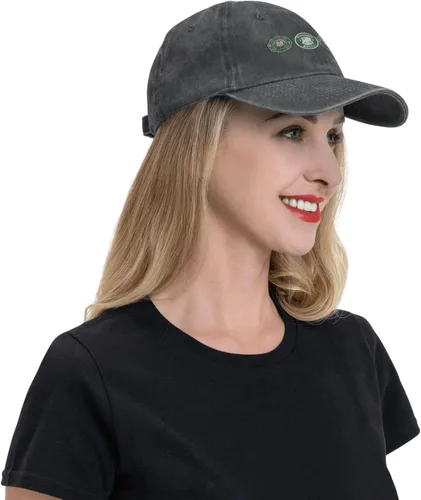 Vista 7 de Mans Woman - Gorra de béisbol desgastada lavada vintage para gimnasio