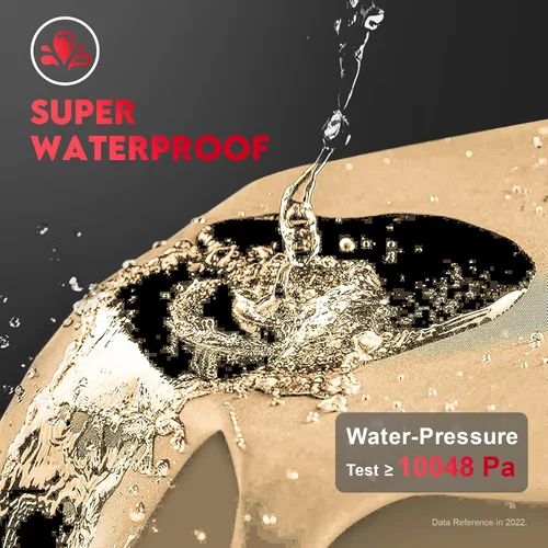 Vista 6 de Cubierta para cortacésped de giro cero Zettum - Cubierta de cortacésped de giro cero resistente e impermeable, cubierta universal para cortacésped