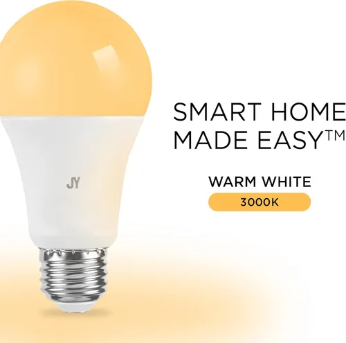 Vista 9 de JONATHAN Y BLB2000A-SET2 Bombilla inteligente A19 regulable, LED que cambia de color regulable, Alexa, compatible con Google Home Assistant,