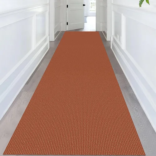 Vista 18 de KOZYFLY - Tapetes de pasillo bohemios, lavables, con respaldo de goma antideslizante, de algodón, para interiores, puerta trasera, habitación