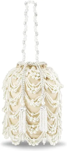 Vista 9 de Aheli Indian Potli Bags Gift for Women Evening Bag Clutch Ethnic Bride Purse with Drawstring