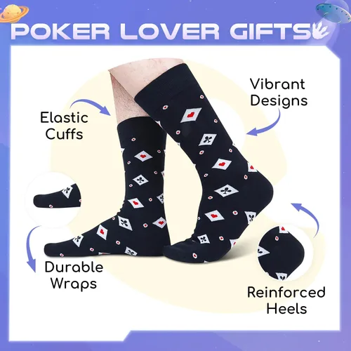 Vista 3 de Funny Socks for Men - Big Dill Pickle Gifts for Teen Boys Christmas Gift Ideas