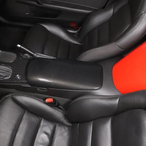 Vista 3 de Cubierta de panel de caja de reposabrazos compatible con Chevy Corvette C6 2005-2013, caja de reposabrazos de control central, accesorios