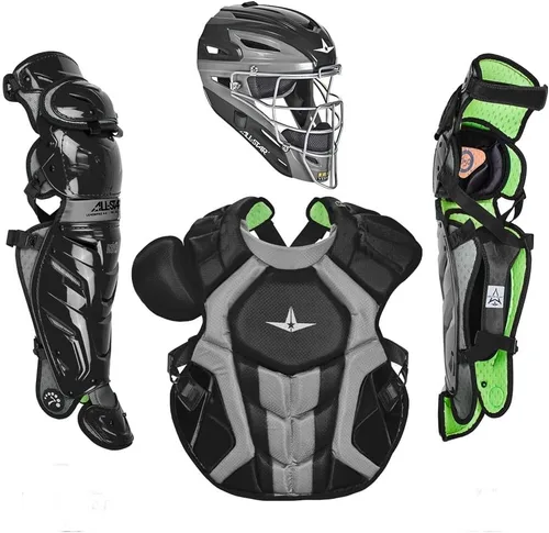 Vista 10 de All-Star S7 Axis for Adults - Baseball Catching Equipment Kit (Catching Helmet, Chest Protector, Leg Guards), NOCSAE Standard