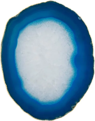 Vista 9 de rockcloud 1 pieza de piedras geodas de ágata chapada en oro, tarjeta de lugar, decoración irregular para el hogar, colección de cristales curativos