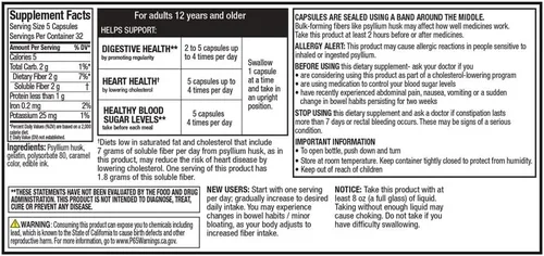 Vista 4 de Quality Choice Cápsulas diarias de fibra para regularidad, 160