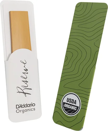 Vista 5 de D'Addario Organic Reserve - Cañas de saxofón soprano, selladas individualmente, fuerza 2.0, paquete de 10