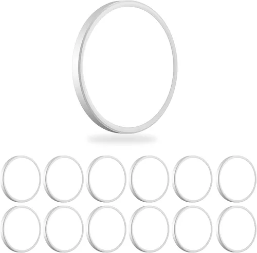 Vista 10 de MODERN Lámpara de Techo LED de Montaje al Ras, 9 pulgadas de Alto Brillo 2800lm, Luminaria de Techo LED Súper Delgada, Lámpara de Techo para Negro