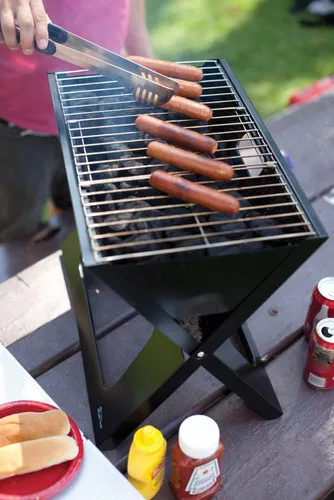 Vista 2 de NFL X-Grill - Parrilla portátil para acampar