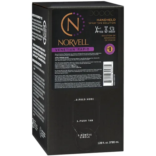Vista 11 de Norvell Solución de bronceado en aerosol rápido premium Venetian One de 8 onzas líquidas, fórmula profesional de bronceado sin sol para un brillo