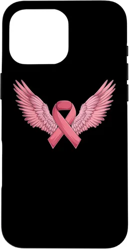 Vista 19 de Pink Ribbon Wings Breast Cancer Awareness Case for iPhone 16