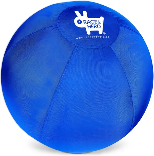 Vista 6 de Race&Herd Funda de 18 pulgadas para pelota de pastoreo para perros grandes, bolas de rebaño de repuesto para perros, funda de juguetes, capa