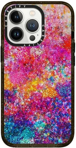 Vista 385 de Funda Impact de CASETiFY para iPhone 13 Pro Max [Protección contra caídas de grado militar 4X de 2.5 m/Compatible con Magsafe] - Corazones