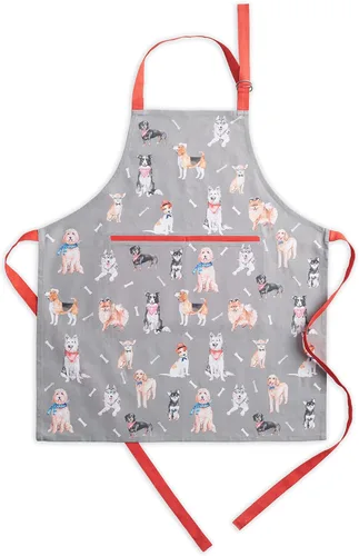 Vista 132 de Maison d' Hermine 100% Cotton Apron for women with Pocket Kitchen Chef Apron for Men Cooking Mothers Day Gifts