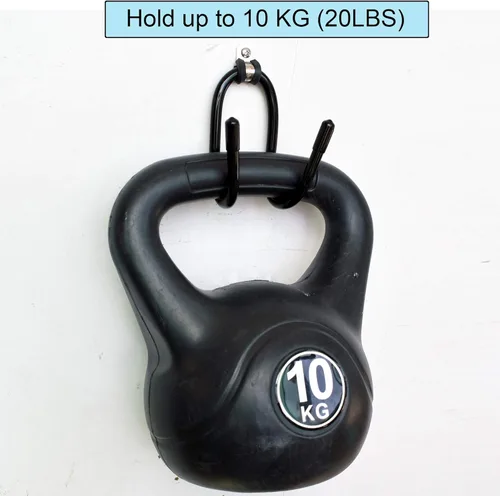 Vista 7 de YYST Soporte de pared para monopatín para colgar en la pared, con herrajes, no incluye tabla, estilo W, paquete de 4