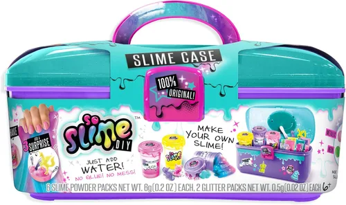 Vista 3 de Set para hacer baba slime con estuche de almacenamiento So Slime