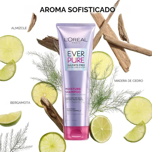Vista 6 de L'Oréal Paris EverPure - Shampoo hidratante sin sulfato