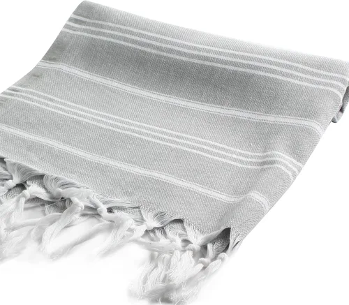 Vista 73 de Cacala Toallas de cocina 100% algodón turco, altamente absorbentes, suaves, de secado rápido, con lazo para colgar, para gimnasio, yoga, baño