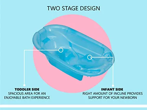 Vista 3 de Dream On Me Splish Splash - Bañera para bebé 2 posiciones