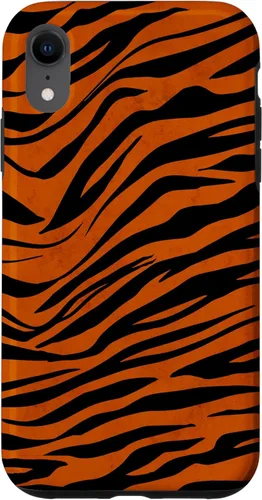 Vista 25 de Tiger Stripe Orange And Black Classic Pattern Case for iPhone 16