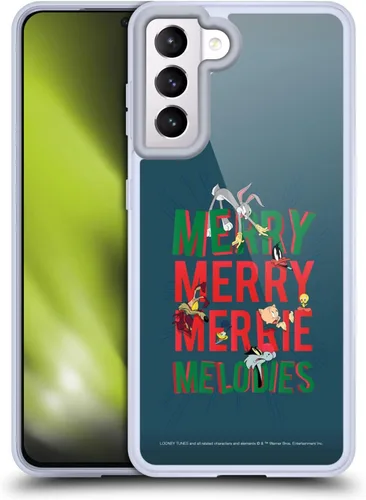 Vista 13 de Head Case Designs Funda de gel suave con licencia oficial de Looney Tunes Bugs Bunny y Lola Bunny Season compatible con Samsung Galaxy S21 5G