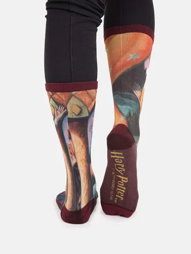Vista 4 de Out of Print Calcetines unisex con temática literaria y libros de Harry Potter