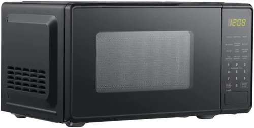 Vista 5 de Mainstays - Horno microondas para encimera de 0.7 pies, 700 vatios, negro (negro)