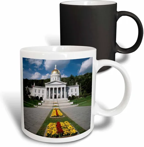 Vista 10 de 3dRose Danita Delimont – Capitol Edificios – State Capitol Edificio, Montpelier, Vermont, EE. UU. – us46 wbi0055 – Walter Bibikow – Tazas