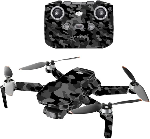 Vista 24 de MightySkins - Compatible con DJI Mini 2 Dron portátil - Purple Tree Camo Funda protectora de vinilo duradera y única Fácil de aplicar, quitar